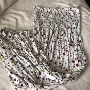 Forever 21 strapless maxi dress